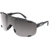Image de Lunettes vélo Poc Devour Mid Uranium Black/Clarity Road/Sunny Silver noir