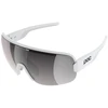 Image de Lunettes vélo route Poc Aim Hydrogen White Clarity Road Sunny Silver blanc