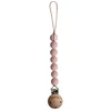 Image de mushie Attache Tétine Halo - Blush