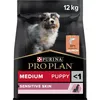 Image de Purina Pro Plan Sensitive Skin pour peau sensible Croquettes pour Chiots Medium Saumon