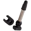 Image de Valve Tubeless roue route DT Swiss ROAD 63 mm argent Presta
