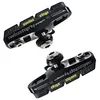 Image de Paire de patins + porte patins SwissStop Flash Pro Full Black Prince Piste de freinage carbone Shimano-Sram