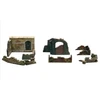 Image de Accessoires de dÃ©cor de guerre 1/72 : Murs et ruinesÂ : Set 2