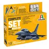 Image de Maquette avion militaire : Complete Set for Modeling - F-16 C/D Night Falcon
