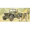 Image de Maquette Jeep Willys avec remorque