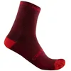Image de Chaussettes vélo été Castelli Superleggera T 12 36-39 bordeaux