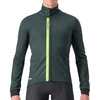 Image de Veste vélo hiver Castelli Entrata M vert foncé