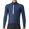 Image de Maillot vélo manches longues Castelli Entrata Thermal Jersey 2026 bleu foncé XL