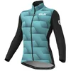Image de Veste vélo hiver femme Alé Cycling Sharp M turquoise