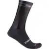 Image de Chaussettes vélo été Castelli Fast Feet 3 44-47 noir