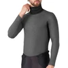 Image de Sous maillot vélo manches longues Castelli Flanders 2 High Neck Warmer 2027 gris M