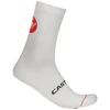 Image de Chaussettes vélo Castelli Entrata 12 2026 40-43 blanc