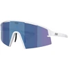 Image de Lunettes vélo Bliz P006 Matte White / Smoke Blue Multi bleu