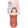 Image de Chicco Sport Cup 266 ml 14m+   Gourde Isotherme avec Paille Souple - Rose