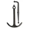 Image de Accessoire pour maquette de bateau en bois : Ancre Ã  jas 40 x 25 mm