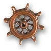 Image de Accessoire pour maquette de bateau en bois : Roue de gouvernail Ã¸ 14 mm