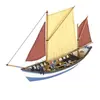 Image de Maquette bateau en bois : Saint Malo