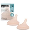 Image de Suavinex Lot de 2 Tétines Zerø.Zerø 1 Trou Medium - Débit Lent