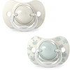 Image de Suavinex Lot de 2 Sucettes Symétriques SX Pro Birdies Vert - 6/18 Mois