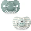 Image de Suavinex Lot de 2 Sucettes Symétriques SX Pro Birdies Vert - 18 Mois +