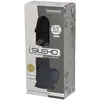 Image de Silexd Premium Silicone Dildo Modèle 4 Noir 21,5 cm