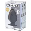 Image de SilexD Plug Premium en Silicone Noir Small Modèle 1 (9 x 5,2 cm)