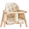 Image de Nobodinoz Coussin pour Chaise Haute Growing Green - Blue Gatsby & Cream