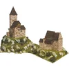 Image de Maquette en cÃ©ramique : Diorama : Grand et petit refuges