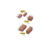 Image de 100 briques 30x15x10mm : 1/10 - Accessoires maquettes cÃ©ramique