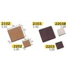 Image de 100 carreaux rouges 24x24x3mm : 1/10 - Accessoires maquettes cÃ©ramique