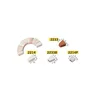 Image de 50 segments d'arcade 10x6x5mm Grand modÃ¨le - Accessoires maquettes cÃ©ramique