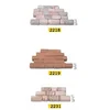 Image de 3000 briques imitation jaspe 10x5x5mm Petit modÃ¨le - Accessoires maquettes cÃ©ramique