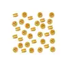Image de Accessoire pour maquette de bateau en bois : caps de mouton 5 mm x18