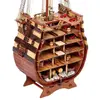 Image de Maquette de bateau en bois : Section SMA Trinidad