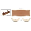 Image de Accessoire pour maquette : Socle pour maquette de bateau en bois - 39 x 14,5 cm