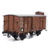 Image de Maquette de train en bois : Wagon fermÃ©