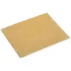 Image de Accessoire pour maquette bateau en bois : Plaque laiton (55 x 47 x 0,3mm)