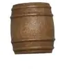 Image de Accessoires pour maquette de bateau en bois : Tonneaux en noyer Ã¸ 20 mm x2