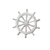 Image de Accessoire maquette bateau en bois : gouvernail en mÃ©tal 25 mm