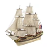 Image de Maquette bateau en bois : L'Hermione La Fayette
