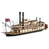 Image de Maquette bateau en bois : Marieville