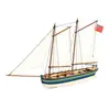 Image de Maquette bateau en bois : Canot du Capitaine HMS Endeavour