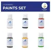 Image de Set de 6 peintures pour maquette bateau - Cotre Corsaire Le Renard