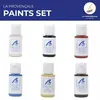 Image de Set de 6 peintures pour maquette bateau La PovenÃ§ale