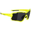 Image de Lunettes vélo Force Edie - Black Laser Lens jaune fluo