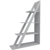 Image de Bibliothèque en bois "Arven" - 100 x 29 x 150 cm - Blanc