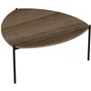 Image de Table basse en bois "Lenny" - 90 x 89 x 40 cm - Noyer