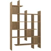 Image de Bibliothèque en bois "Manco" - 122 x 25 x 188 cm - Hitit