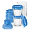 Image de Philips Avent 10 Pots de Conservation pour Lait Maternel SCF618/10