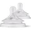 Image de Philips Avent Lot de 2 Tétines Natural Response 2 Trous - Débit Nouveau-né